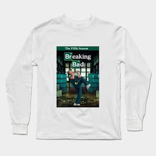 Raygun Breakdancer Breakdancing at the 2024 Olympics Breaking Bad Meme Long Sleeve T-Shirt